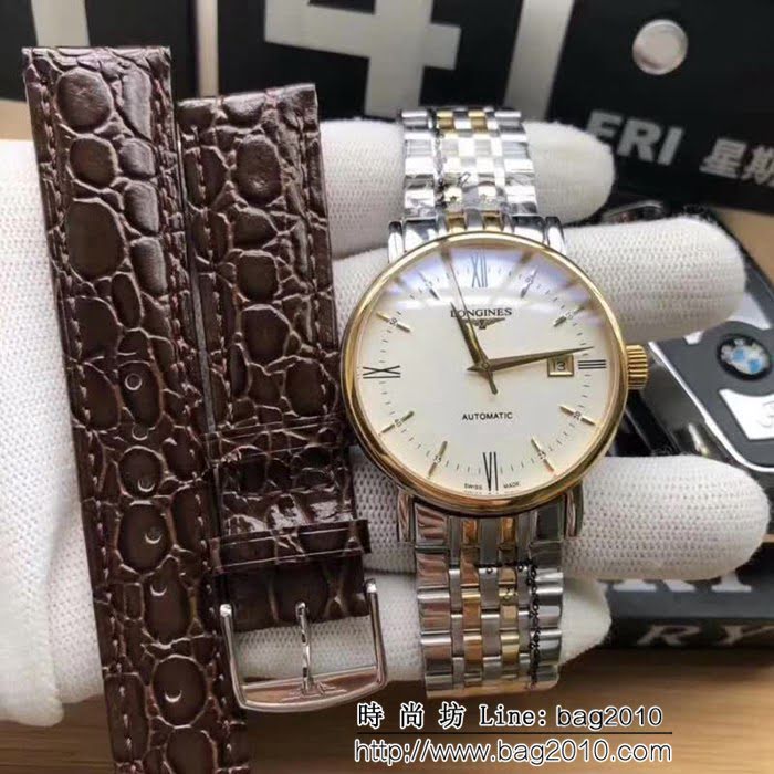 LONGINES浪琴 2018最新款 博雅系列時尚男士腕表 WSS1301